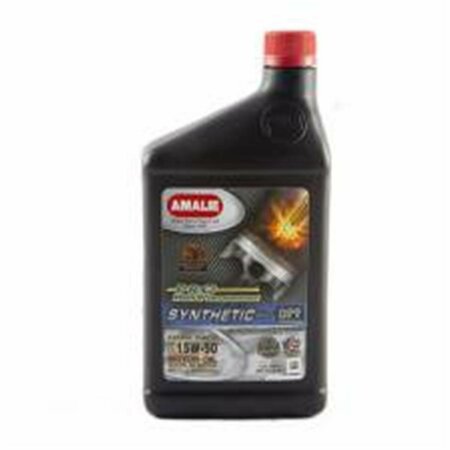 TOOL TIME 160-75636-56 1 qt. High Performance Synthetic Blend Motor Oil - 15W-50, 12PK TO3650991